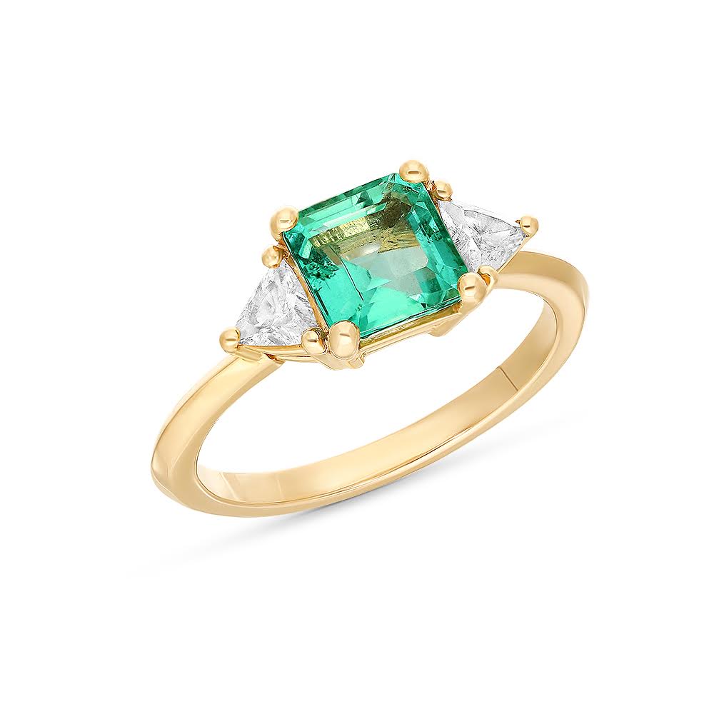 Ring Echo emerald