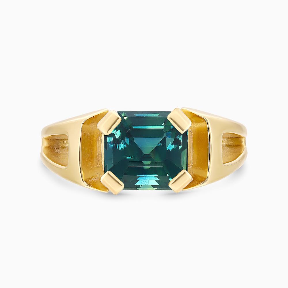 Ring GABRIELLE Teal Sapphire