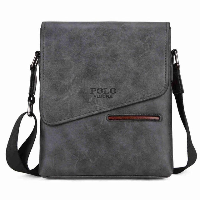 VICUNA POLO Vintage Frosted Leather Bag