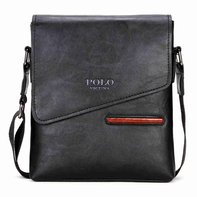 VICUNA POLO Vintage Frosted Leather Bag