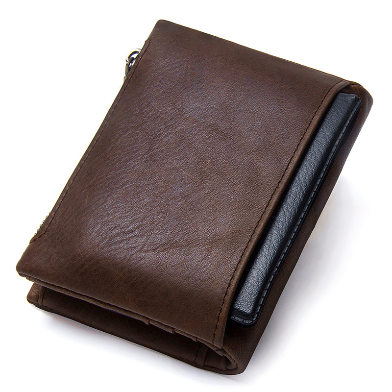 CONTACT'S 2018 Genuine Leather Men's Wallet