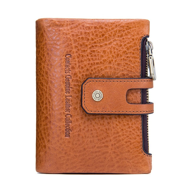 CONTACT'S 2018 Genuine Leather Men's Wallet