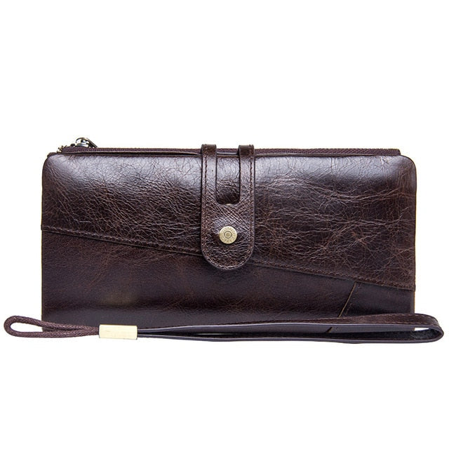 CONTACT'S Brown Clutch