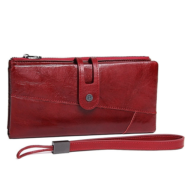 CONTACT'S Brown Clutch