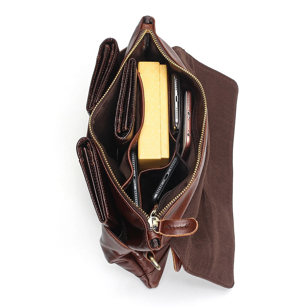 TAUREN Genuine Leather Handbag