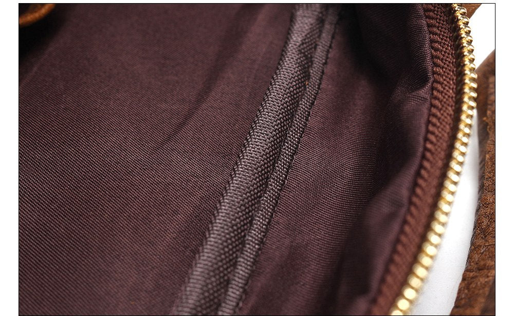 Genuine Leather Shoulder Bags - Dark