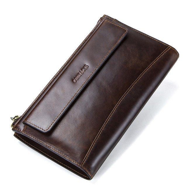 CONTACT'S RFID Men's Clutch