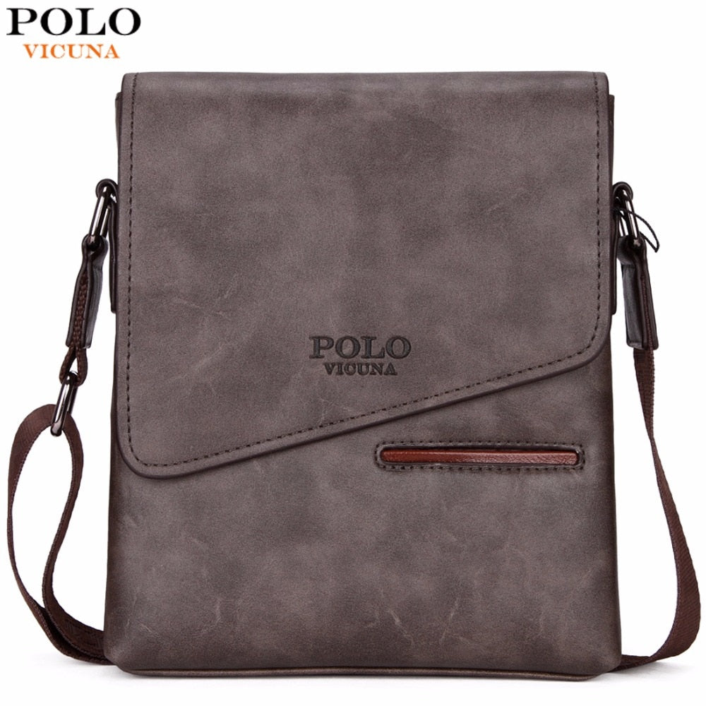 VICUNA POLO Vintage Frosted Leather Bag